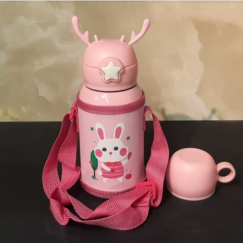 قمقمه شاخ گوزنی دو درب