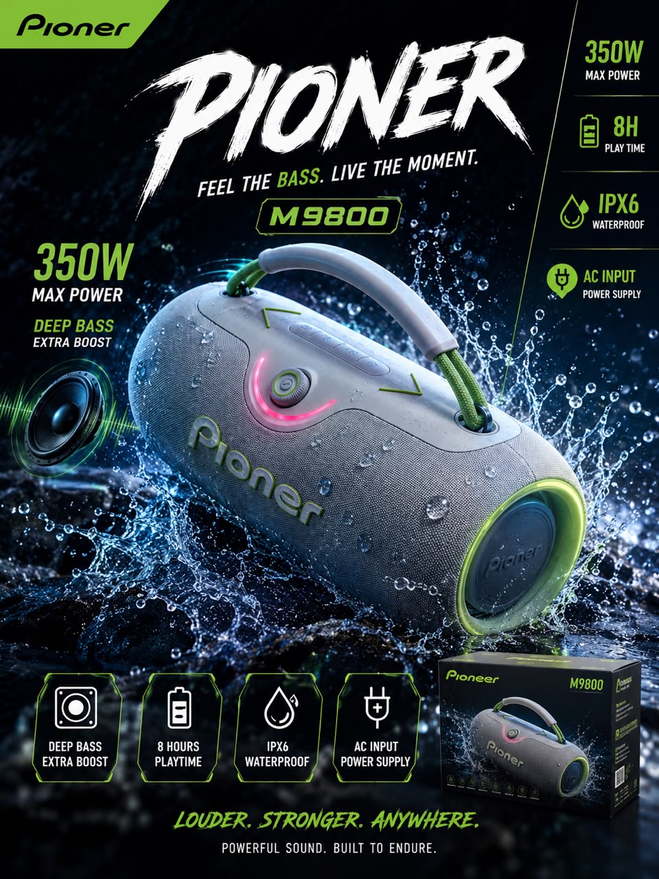 اسپیکر pioner m9800